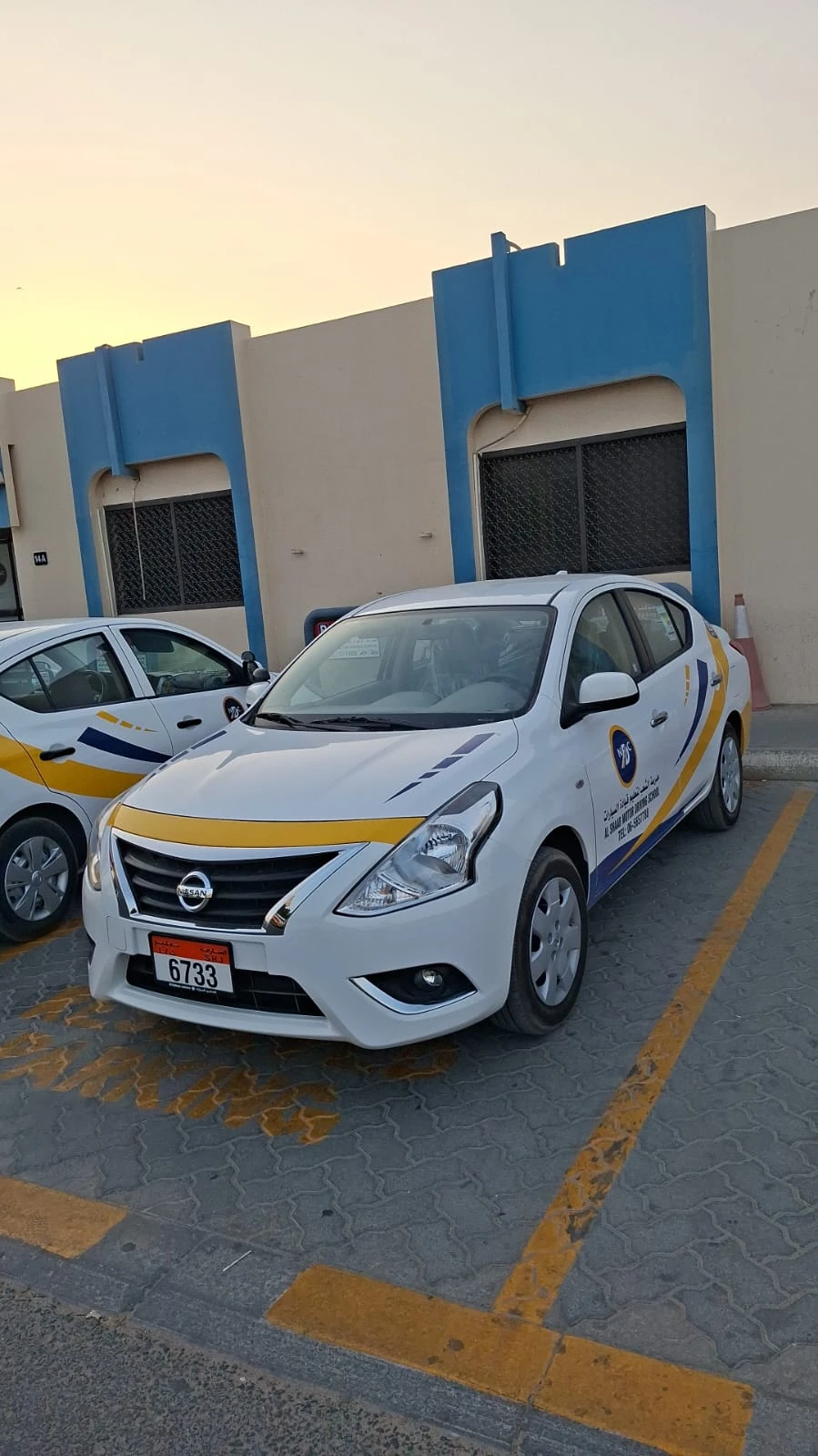 Client training car in Sharjah